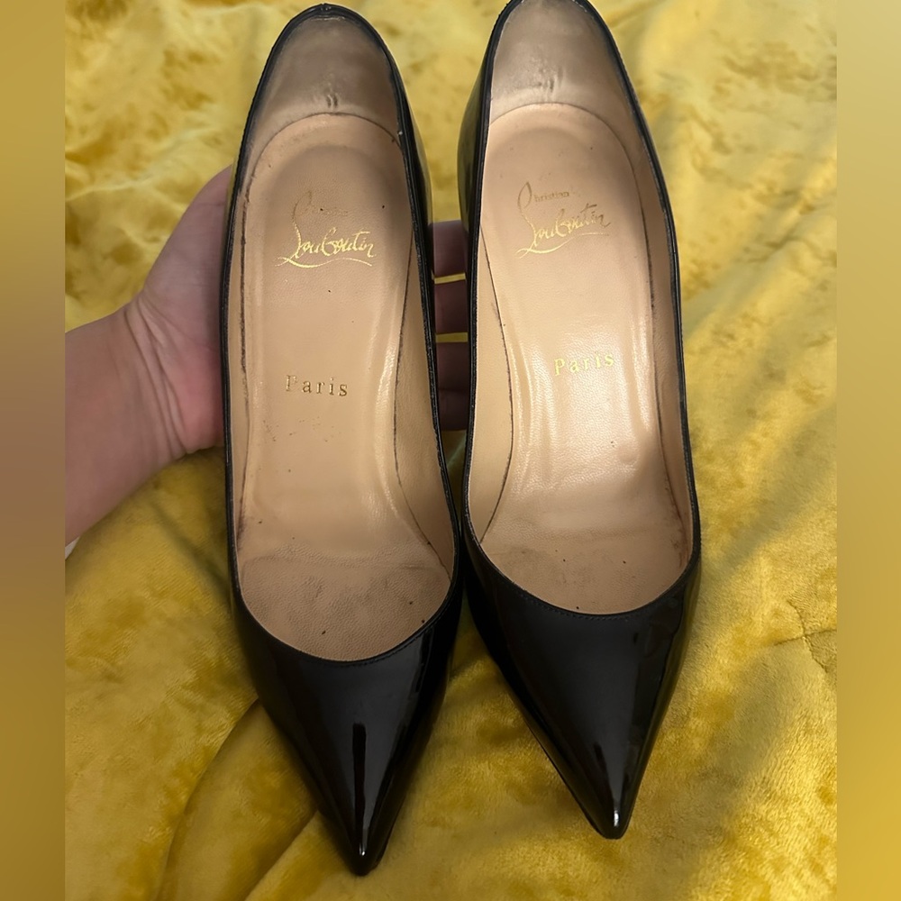 Louboutin Pigalle Follies 100 patent - Picture 3 of 9